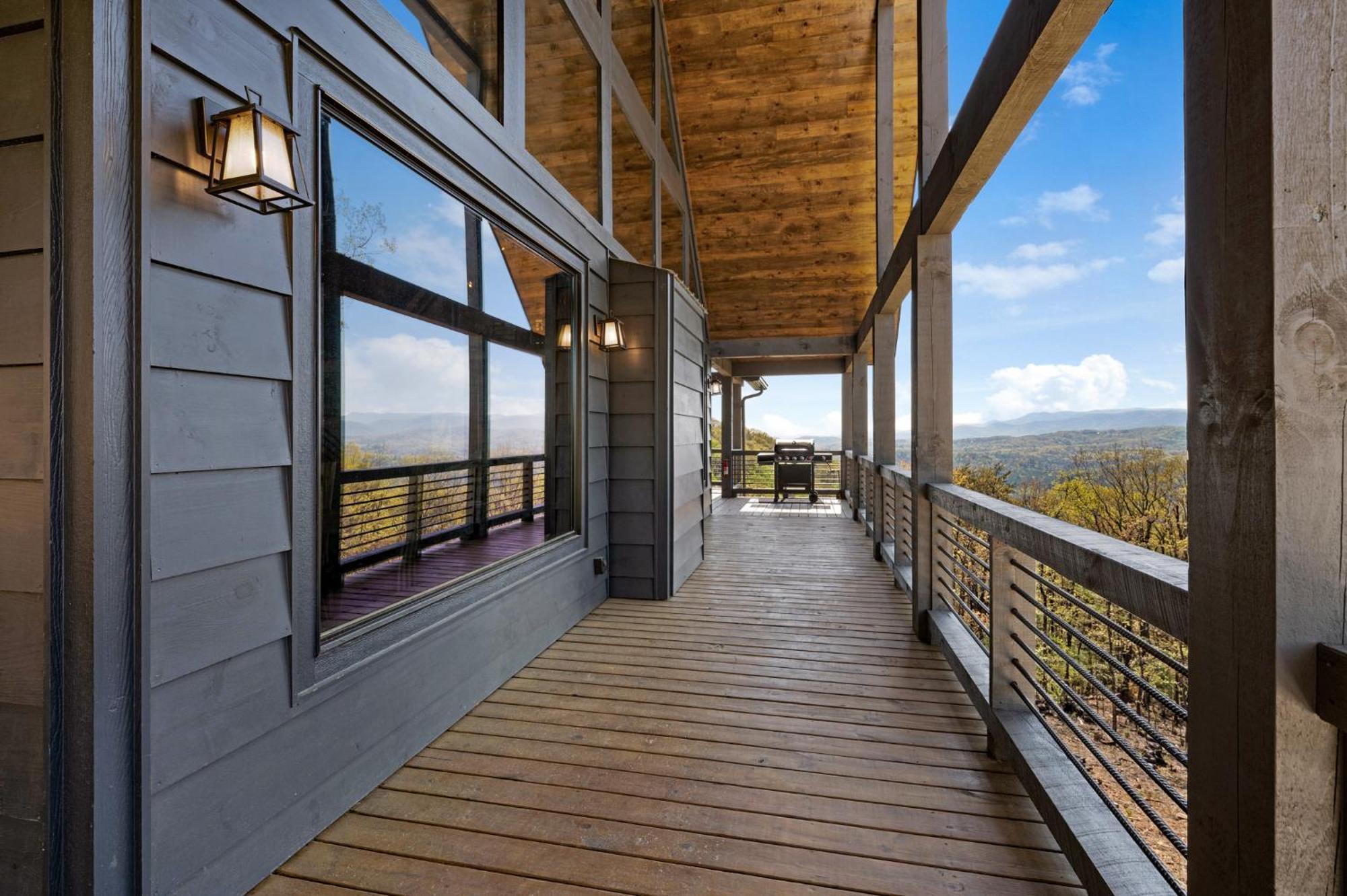 Mountain Air - Luxury Mountain View Cabin Blue Ridge Exterior photo