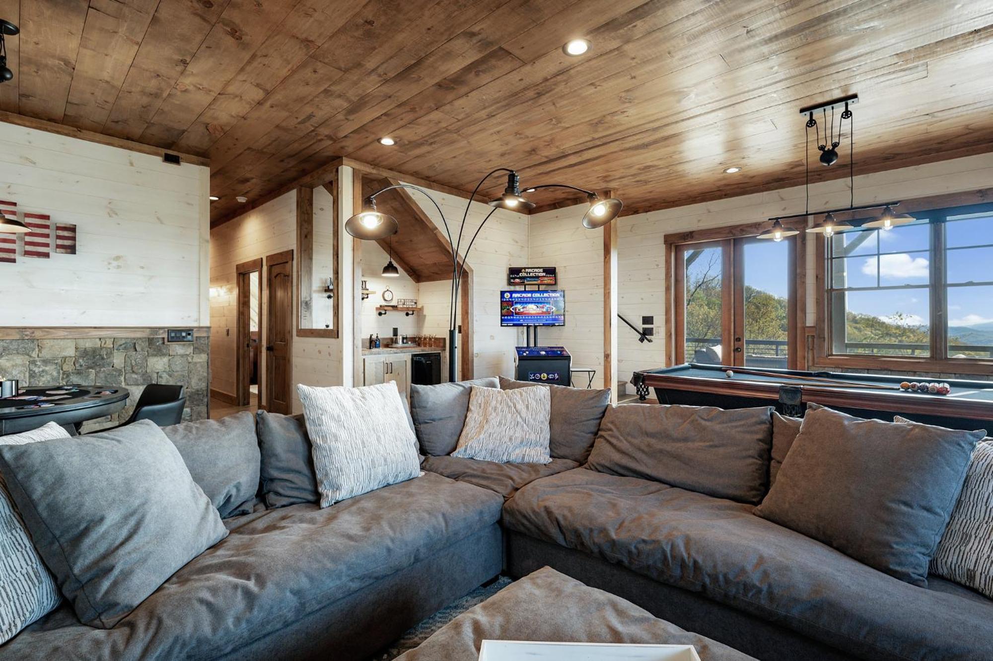 Mountain Air - Luxury Mountain View Cabin Blue Ridge Exterior photo